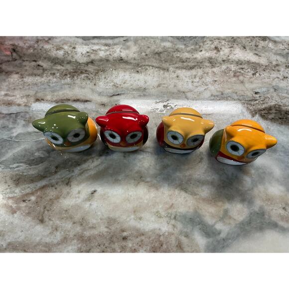 Owl Napkin Ring & Place Card Holder by Boston Warehouse (set of 4) - Picture 3 of 6